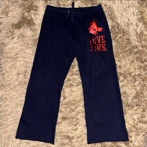 VICTORIA SECRET LOVE PINK MLB SWEATPANTS
BOSTON RED SOX
